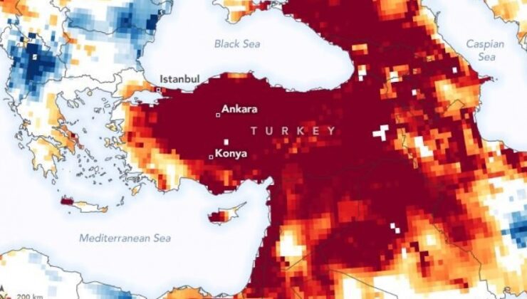 Nasa’Dan Türkiye’ye Kuraklık Uyarısı