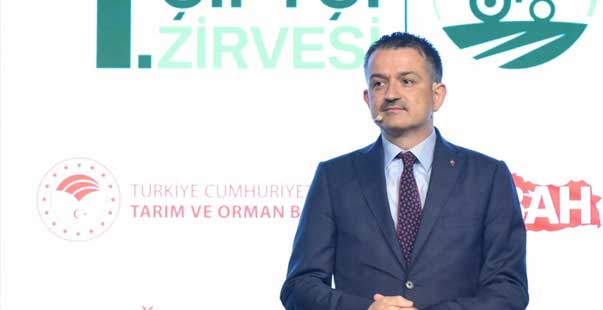 Tarım Ve Orman Bakanı Pakdemirli, 1. Türkiye Çiftçi Zirvesi’Nde Konuştu: