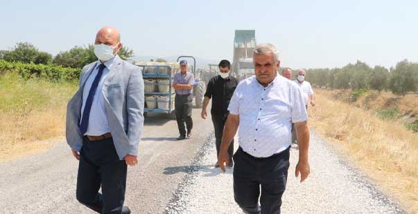 Kırsalda Yol Çalışmaları Hız Kesmiyor