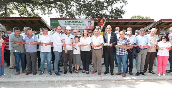 Bu pazarda vatandaşlar ürettikleri ürünleri satacak
