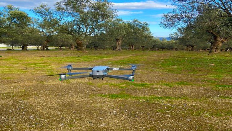 Zeytinliklere 7 Gün 24 Saat Drone Koruması