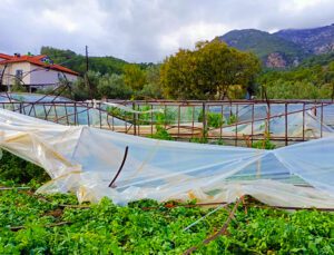 Seydikemer’De Hortum Seraları Yıktı Geçti