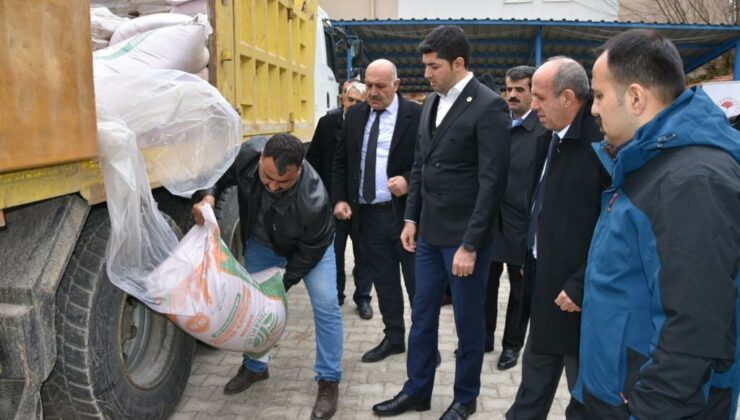 Çiftçilere Buğday Ve Arpa Tohumu