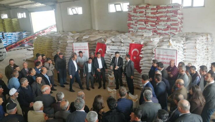 Çiftçilere 31 Bin 800 Kg Nohut Tohumu Desteği