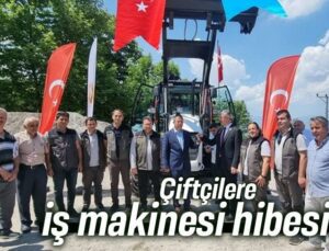 Çiftçilere Iş Makinesi Hibesi