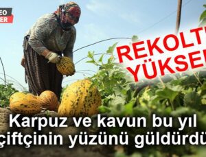 Karpuz Ve Kavun Bu Yıl Çiftçinin Yüzünü Güldürdü