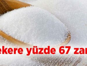 Şekere Yüzde 67 Zam!