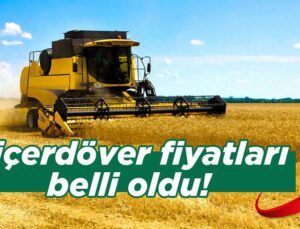 Biçerdöver Fiyatları Belli Oldu!