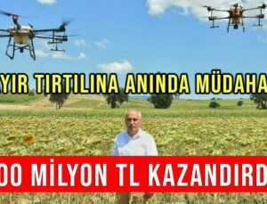 Çayır Tırtılına Anında Müdahale 300 Milyon Tl Kazandırdı