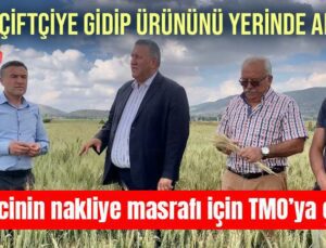 Tmo Çiftçiye Gidip Ürününü Yerinde Alsın!