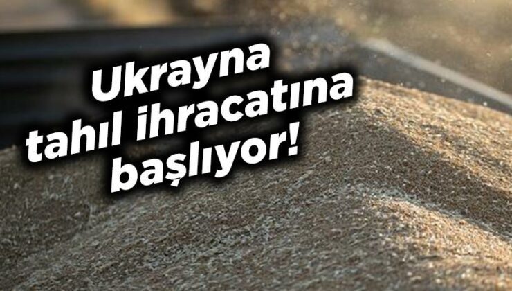 Ukrayna Tahıl Ihracatına Başlıyor!