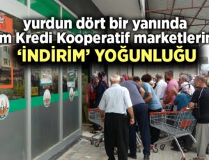 Yurdun Dört Bir Yanında Tarım Kredi Kooperatif Marketlerinde ‘Indirim’ Yoğunluğu