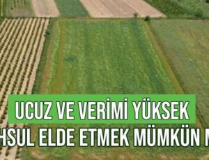 Ucuz Ve Verimi Yüksek Mahsul Elde Etmek Mümkün Mü?