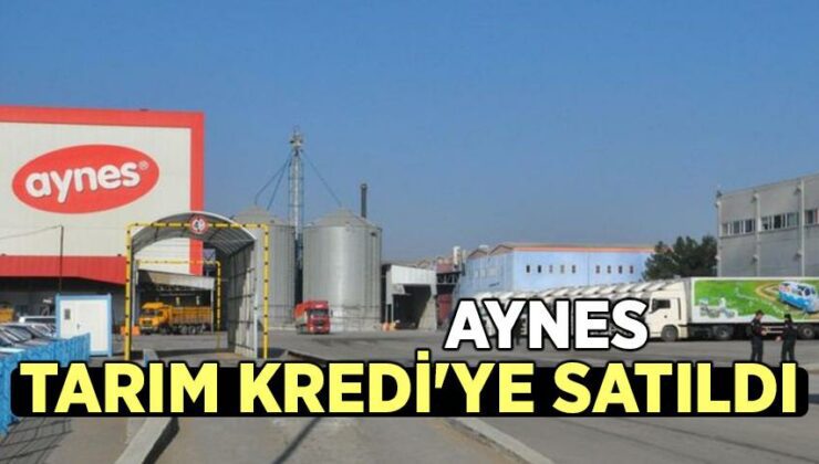 Aynes, Tarım Kredi’Ye Satıldı