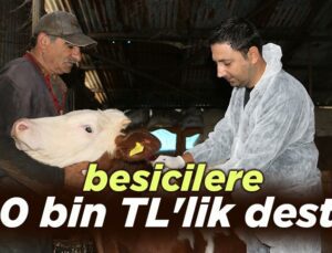 Besicilere 90 Bin Tl’Lik Destek