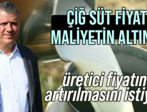 Çiğ Süt Fiyatı Maliyetin Altında: Üretici Fiyatın Artırılmasını Istiyor