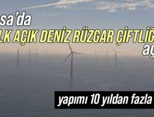 Fransa’Da Ilk Açık Deniz Rüzgar Çiftliği Açıldı