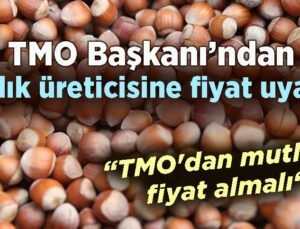 Tmo Başkanı’ndan Fındık Üreticisine Fiyat Uyarısı: “Tmo’dan Mutlaka Fiyat Almalı”