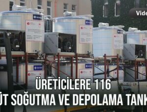 Çiftçilere Süt Soğutma Ve Depolama Tankı Dağıtıldı