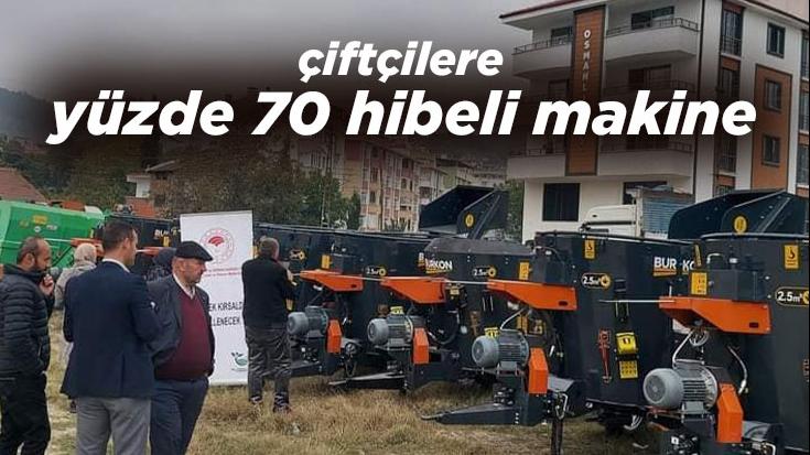 Çiftçilere Yüzde 70 Hibeli Makine