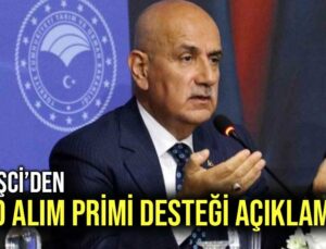 Kirişci’Den Tmo Alım Primi Desteği Açıklaması