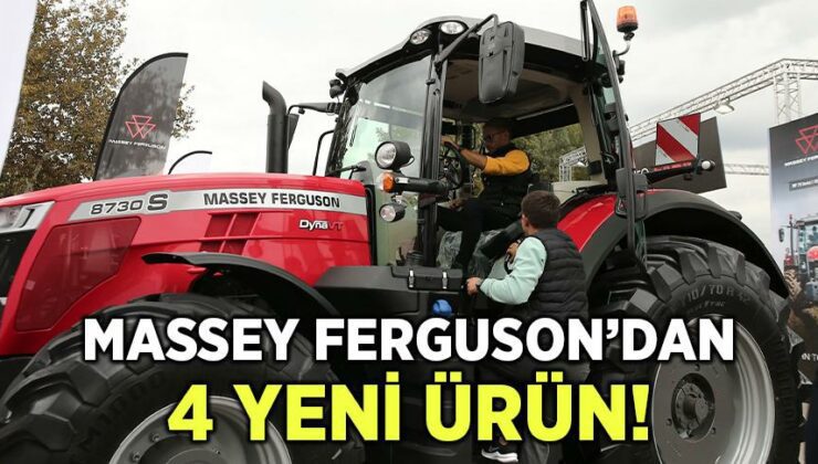 Massey Ferguson’dan 4 Yeni Ürün!