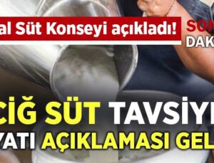 Ulusal Süt Konseyi’Nden Çiğ Süt Tavsiye Fiyatı Açıklaması Geldi!