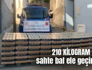 210 Kilogram Sahte Bal Yakalandı