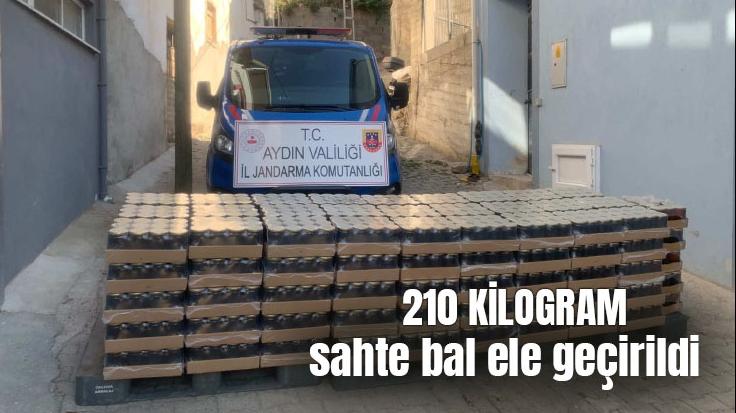 210 Kilogram Sahte Bal Yakalandı