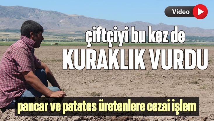 Çiftçiyi Bu Kez De Kuraklık Vurdu