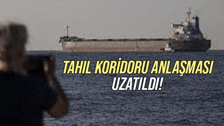 Tahıl Koridoru Anlaşması Uzatıldı!