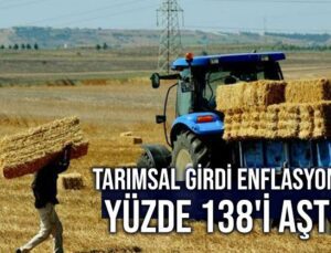 Tarımsal Girdi Enflasyonu Yüzde 138’I Aştı