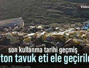 Son Kullanma Tarihi Geçmiş 7 Ton Tavuk Eti Ele Geçirildi