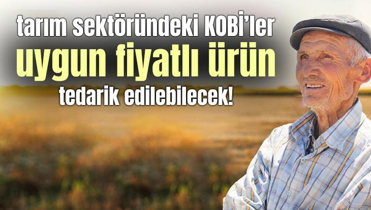 Tarım Sektöründeki Kobi̇’ler Uygun Fiyatlı Ürün Tedarik Edebilecek