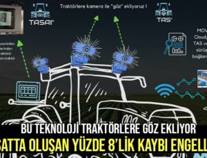 Bu Teknoloji Traktörlere Göz Ekliyor, Hasatta Oluşan Yüzde 8’Lik Kaybı Engelliyor!