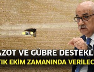 Mazot Ve Gübre Destekleri Ekim Zamanında Verilecek!