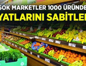 Şok Marketler 1000 Üründe Fiyatlarını Sabitledi