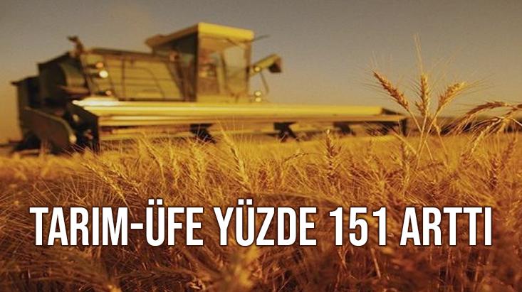 Tarım-Üfe Yüzde 151 Arttı