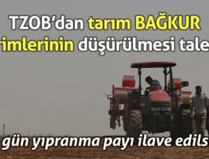 Tzob’dan Tarım Bağkur Primlerinin Düşürülmesi Talebi