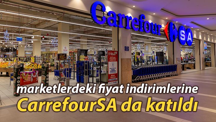 Zincir Marketlerdeki Fiyat Indirimlerine Carrefoursa Da Katıldı