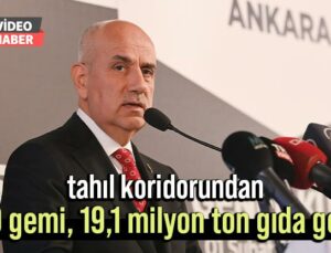 Tahıl Koridorundan 690 Gemi, 19,1 Milyon Ton Gıda Geçti