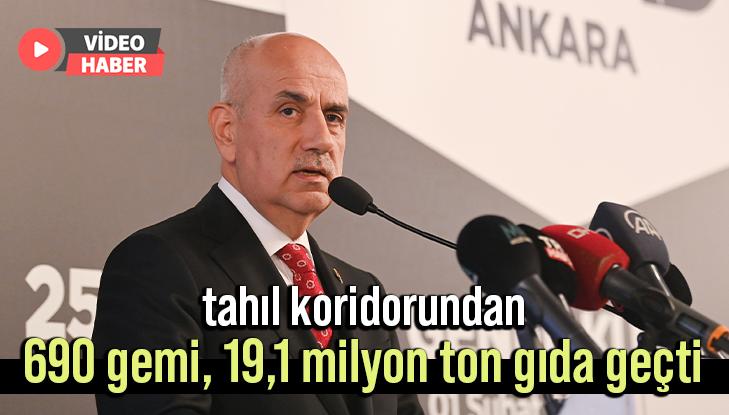 Tahıl Koridorundan 690 Gemi, 19,1 Milyon Ton Gıda Geçti