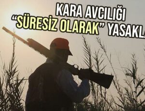 Kara Avcılığı Süresiz Olarak Yasaklandı