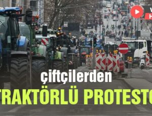 Çiftçilerden Traktörlü Protesto