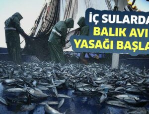 İç Sularda Balık Avı Yasağı Başladı