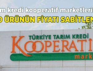 Tarım Kredi Kooperatif Marketlerinde 900 Ürünün Fiyatı Sabitlendi