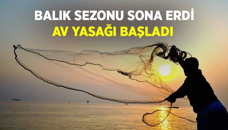 Balık Sezonu Sona Erdi, Av Yasağı Başladı