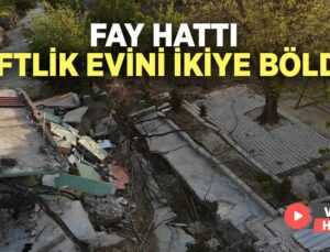 Fay Hattı Çiftlik Evini Ikiye Böldü