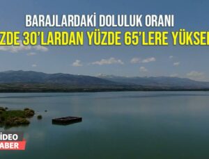 Barajlardaki Doluluk Oranı Yüzde 30’Lardan Yüzde 65’Lere Yükseldi