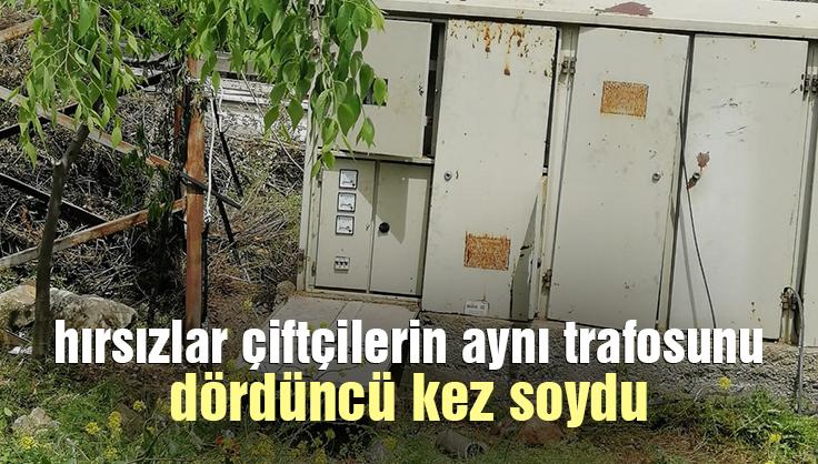 Hırsızlar Çiftçilerin Aynı Trafosunu Dördüncü Kez Soydu